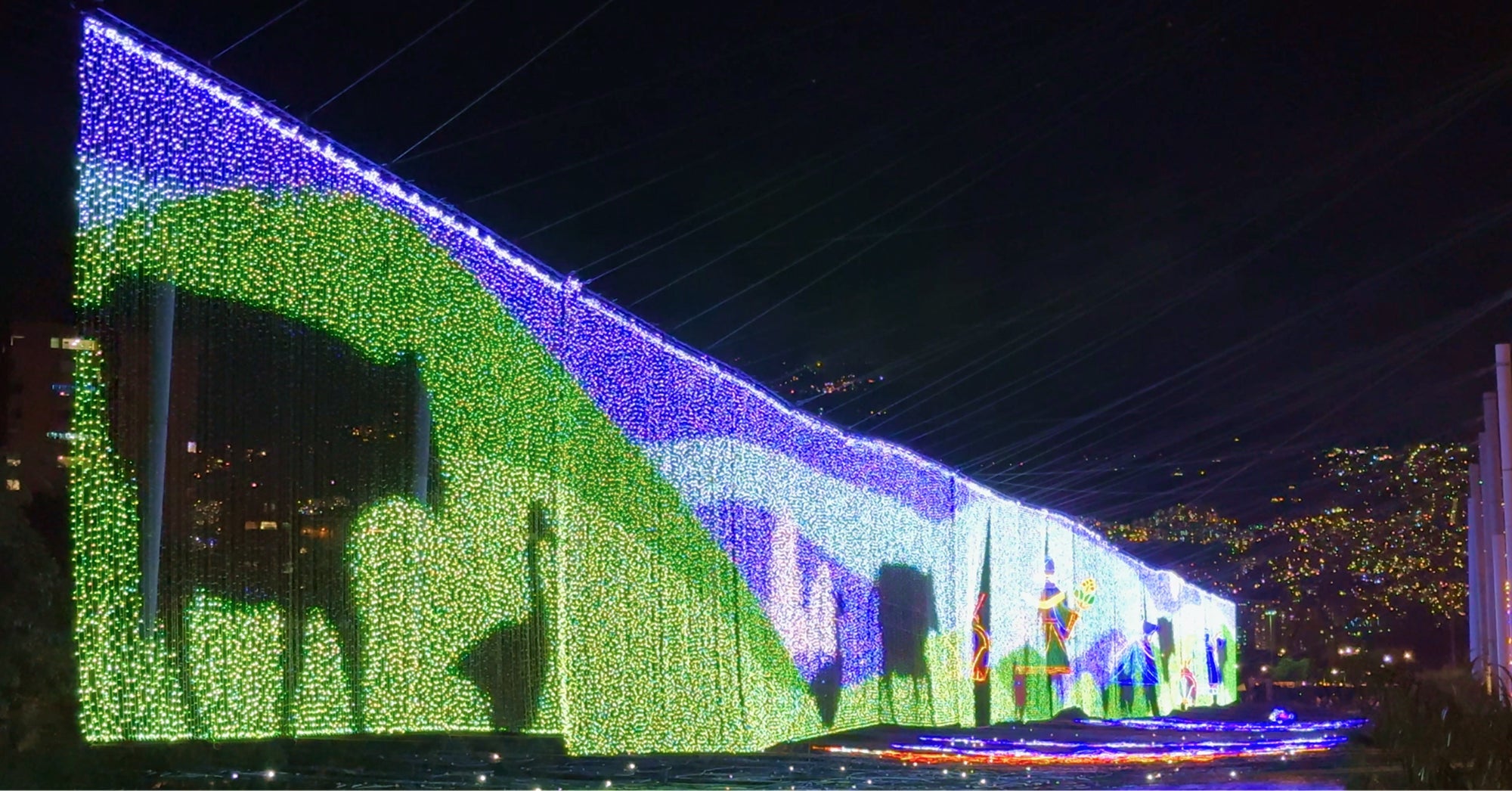 El Alumbrado Navideño, Медельин